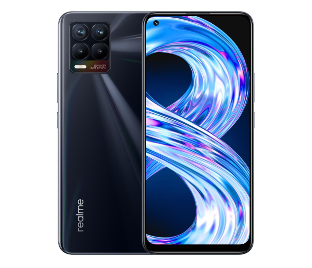 realme 8 6+128GB Punk Black - 650047 - zdjęcie